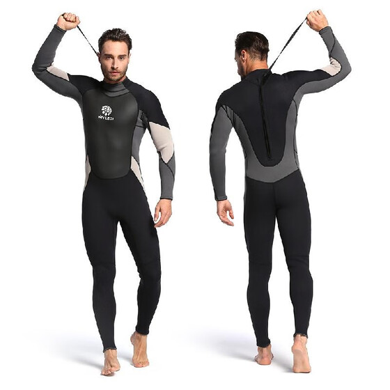 Womens//Mens Full Body Wetsuit Diving Snorkeling Surfing Scuba Swimming ~