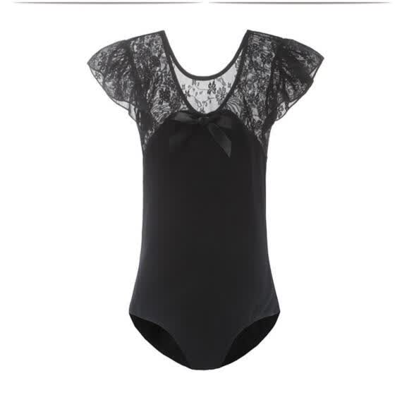 3t black leotard