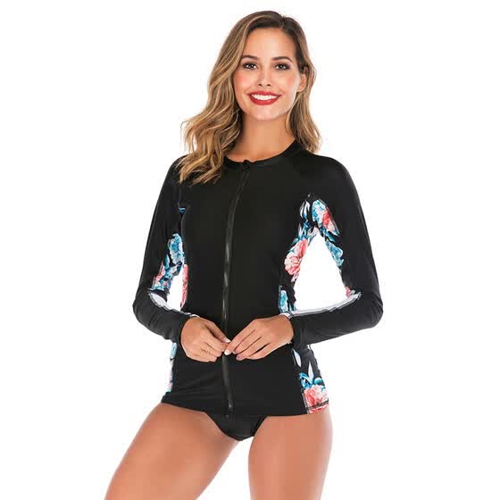 womens rash guard bathing suit