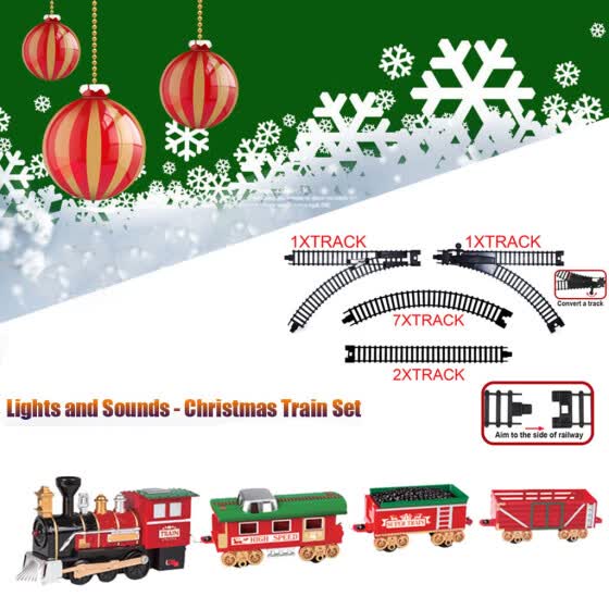 christmas train set