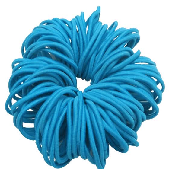Shop Kids Girls 50pcs Lot Thick Endless Snag Free Hair Elastics