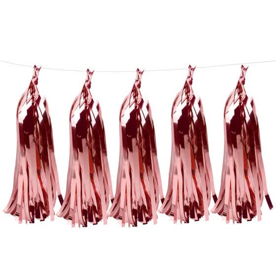 Shop Rose Gold Happy Birthday Bunting Banner Balloons 18 21st 30