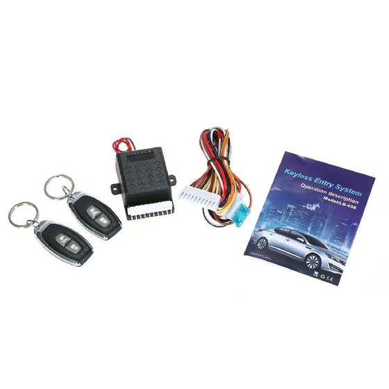 Universal Car Keyless Central Locking Remote Control Kit Door Lock Entry System