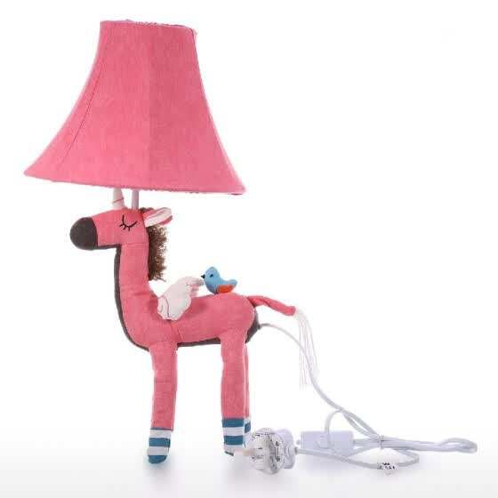 Shop Unicorn Table Lamp Pink Uk Plug Decorative Desk Table Lamp