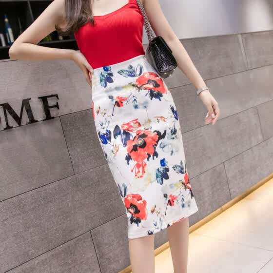 mid length casual skirts
