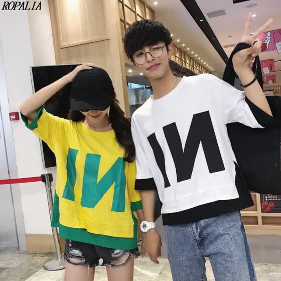 korean couple shirts online