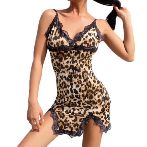 leopard nightdress