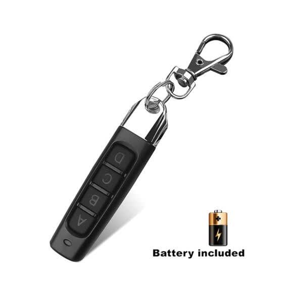 Shop 4 Key Buttons Garage Gate Door Remote Control 433mhz Auto