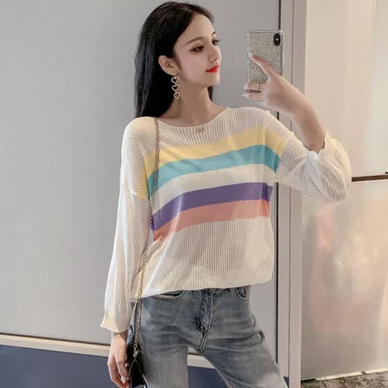 long sleeve light sweaters