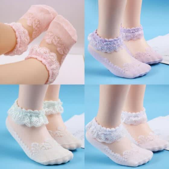 baby girl lace socks