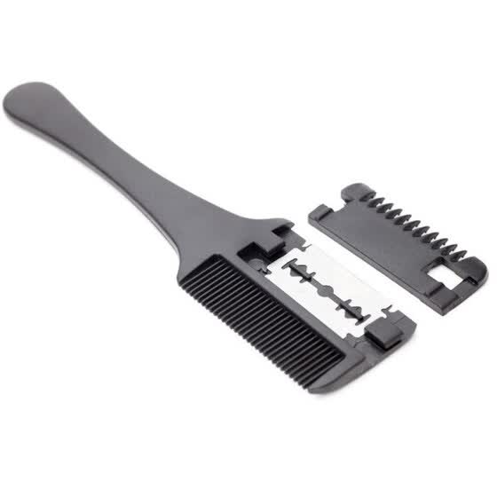 Shop Ultra Thin Hair Cutting Trimmer Comb Blade Razor Barber