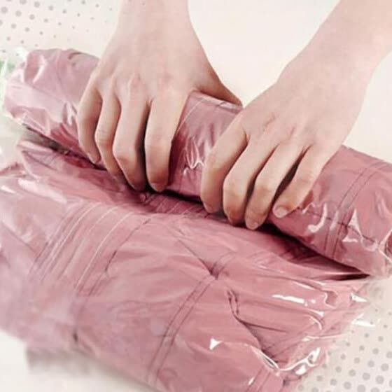 storage bag vacuum seal compressed