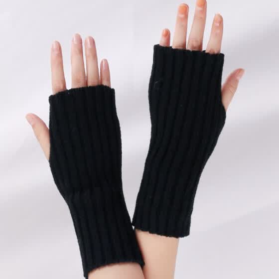 best wool fingerless gloves