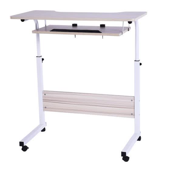 Shop Gobestart Home Office Desk Can Be Raised And Lowered Mobile Computer Desk Online From Best Furniture And Decor On Jd Com Global Site Joybuy Com