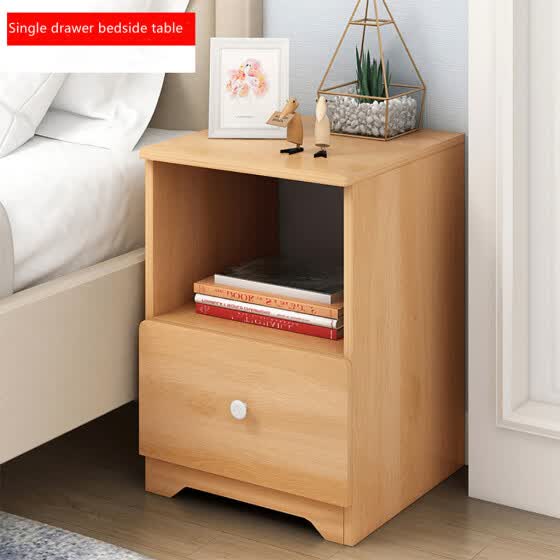 Shop Assemble Storage Cabinet Bedroom Bedside Locker Single Drawer Nightstand Online From Best Furniture And Decor On Jd Com Global Site Joybuy Com