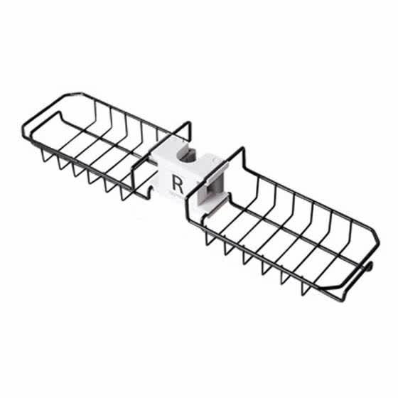 Shop Kitchen Wrought Iron Sink Faucet Drain Rack Punch Free Sponge