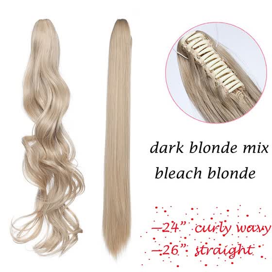 Shop 24 26 Inch Adjustable Messy Style Ponytail Hair Extension