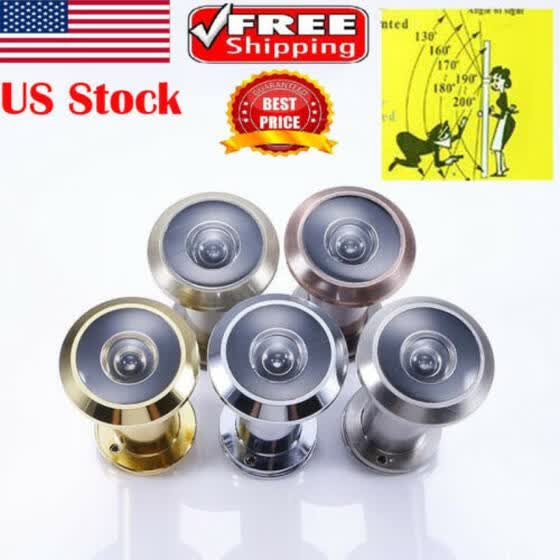 Shop Us200 Adjustable Door Peephole Viewer Wide Angle Eye Sight