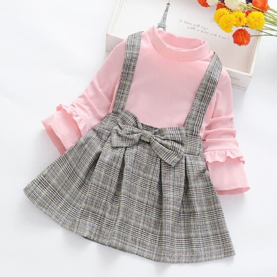 Shop Patpat Girl Clothes Long Sleeve 1 Year Girl Baby Birthday Dress 0 2t Newborn Toddler Faux Two Dresses Winter Girl Casual Clothes Online From Best Dresses On Jd Com Global Site Joybuy Com