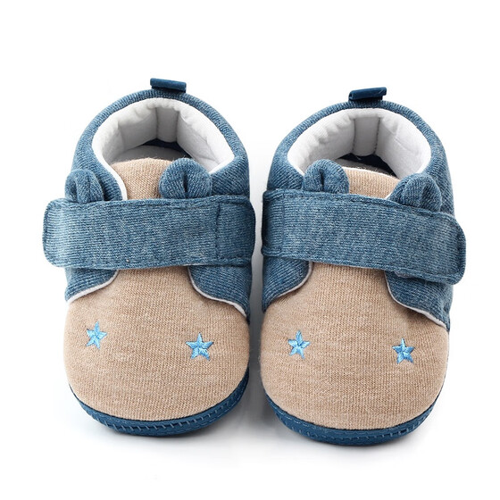 Children Toddler Baby Boys Cartoon Print Sneaker Girl Soft Anti-Slip Sport Shoes Brown