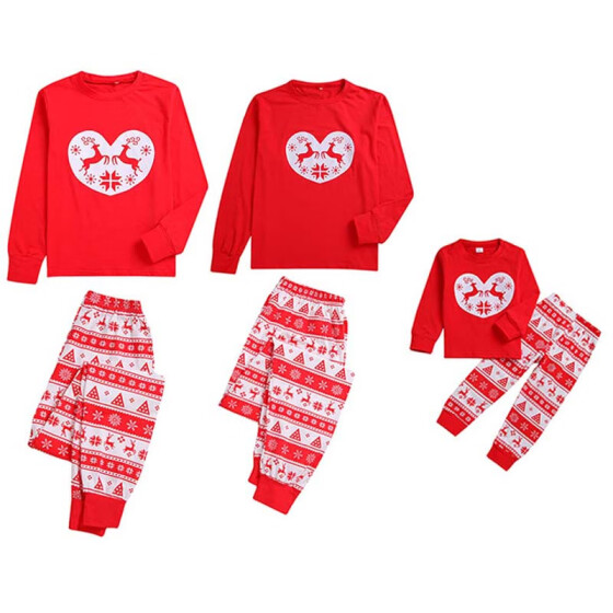 baby boy and girl matching christmas outfits
