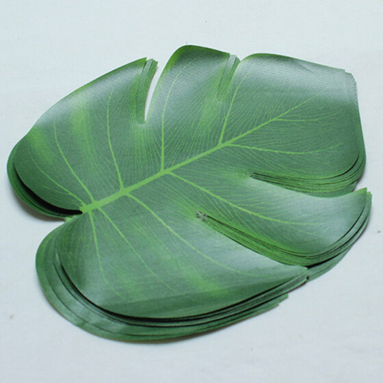 Turtle Leaf Artificial Leaves Decoration Indoor And Outdoor Party Decorations