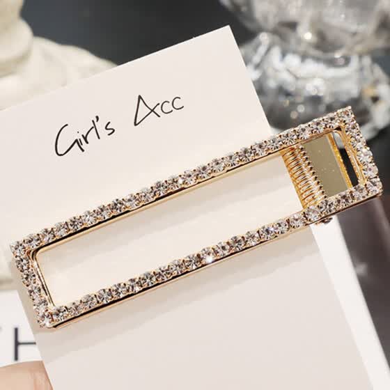 Shop New Fashion Girls Crystal Hair Clip Snap Barrette Hairpin Bobby Hair Accessories Online From Best Hair Jewelry On Jd Com Global Site Joybuy Com