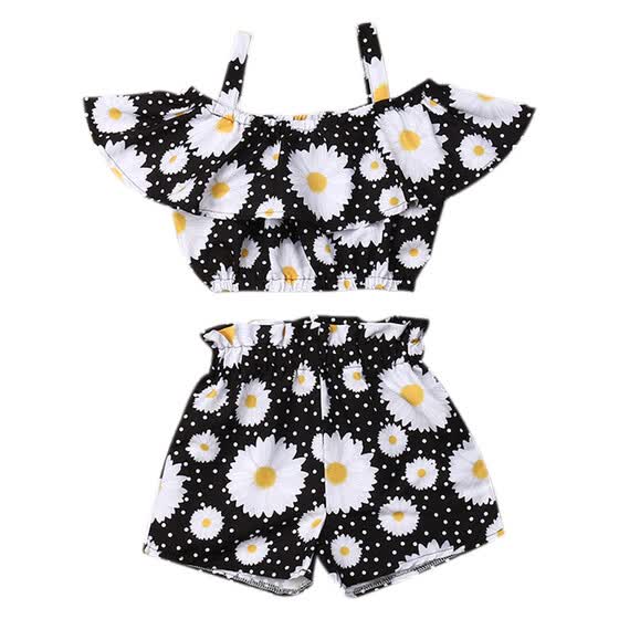 daisy romper baby