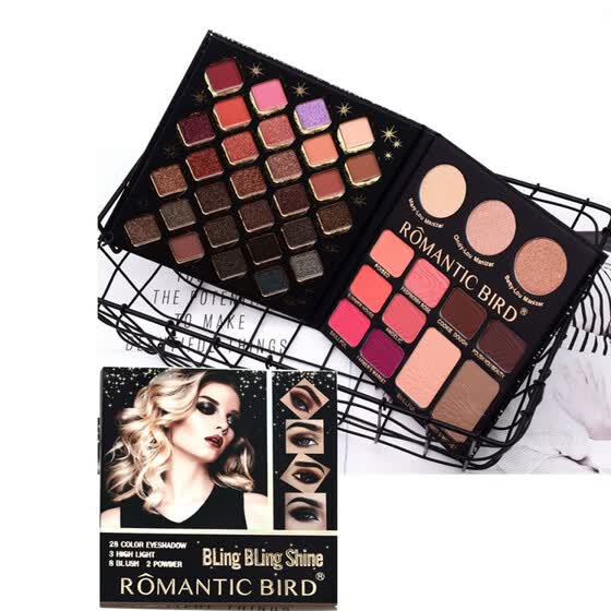 highlighter blush eyeshadow palette