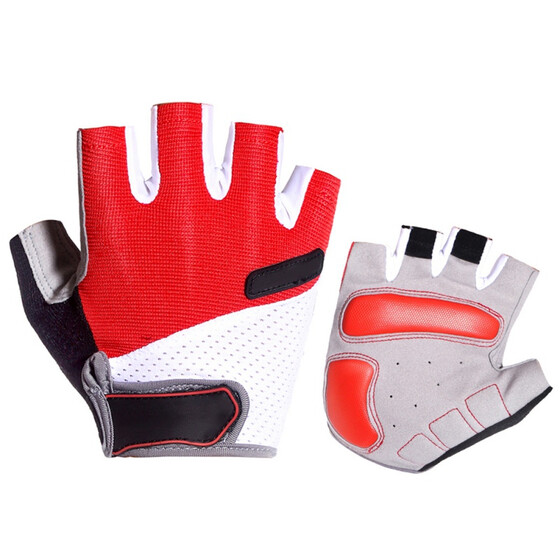 Anti Sweat Gloves Half Finger Breathable Anti-shock Anti-slip Sports Gloves New