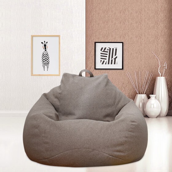 Large Bean Bag Sofa Cover Lounger Chair Living Room Furniture Without Filler Pouf (No Filling)