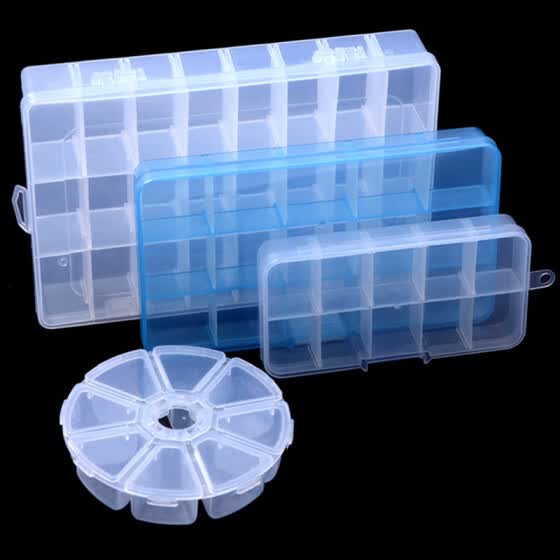 plastic fishing tackle box