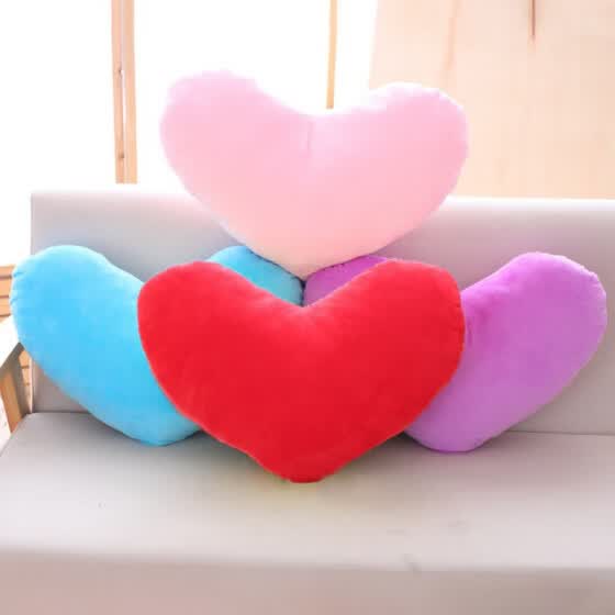 heart shaped plush