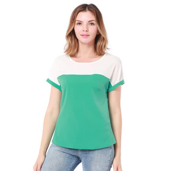 teal green color tops for womens