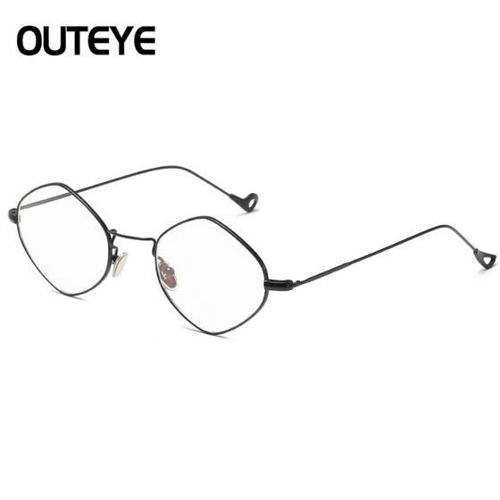 womens flat lens mirror metal frame oversized cat eye sunglasses
