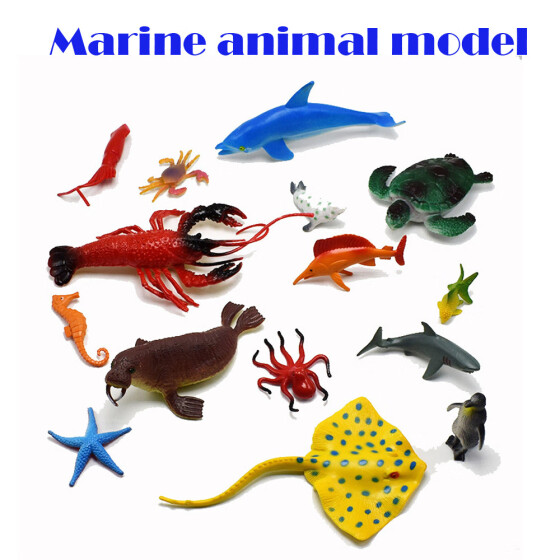 plastic sea animals toys