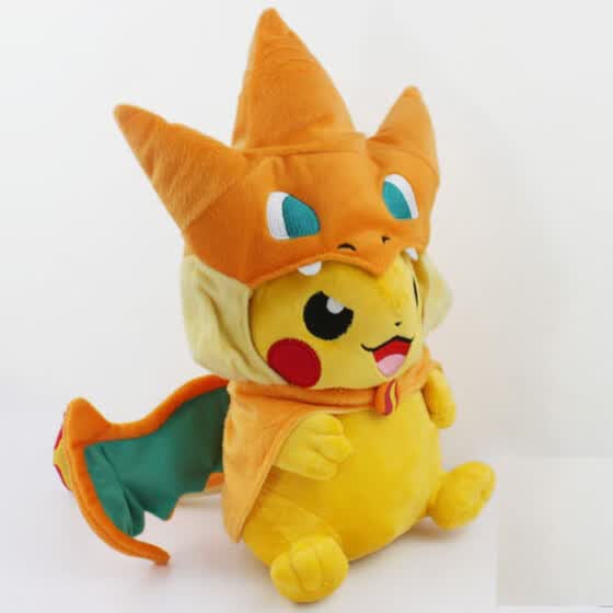 charizard hat pikachu