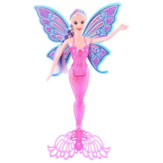 ariel swimming mermaid doll