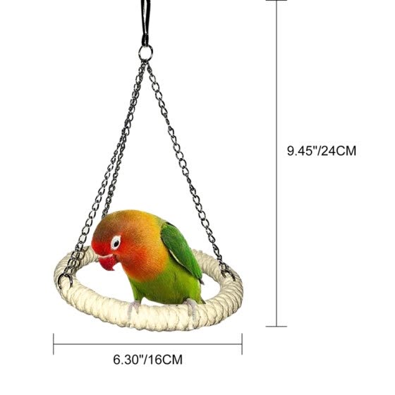 bird rope swing