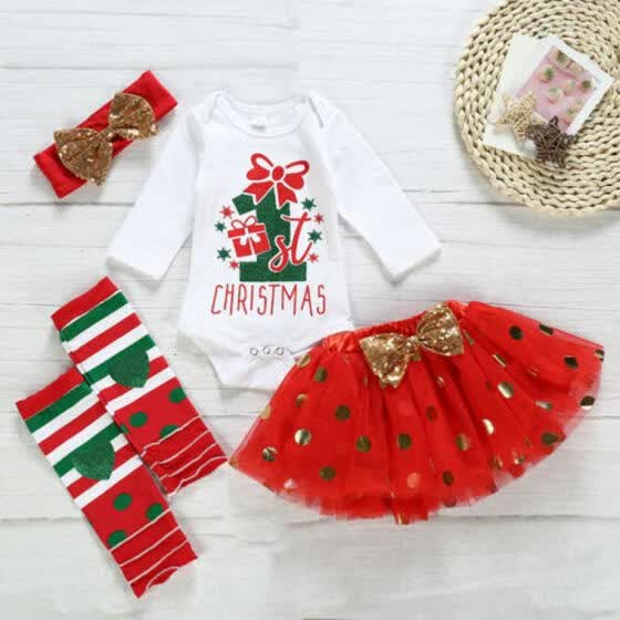 1st christmas dress