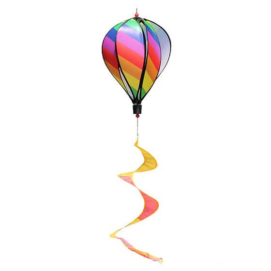 Hot Air Balloon Wind Spinners Outdoor Hanging Spiral Hot Air Balloon Wind Spinners