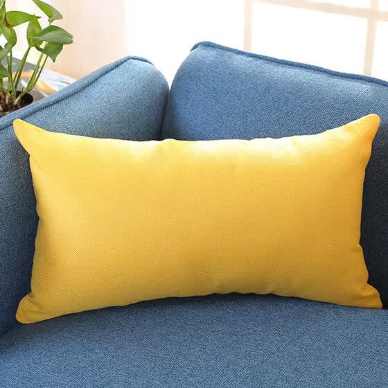 Shop Rectangle Cushion Cover Silk Throw Pillow Case Pillowcase