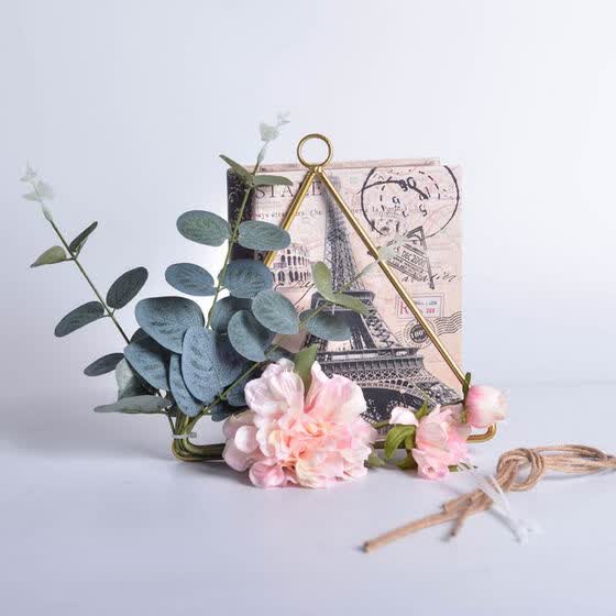 Guirnalda Geometrica De Hierro Forjado Decoracion Para Colgar En