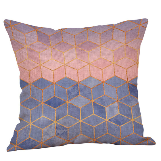 Home Sofa Decor Cotton Linen Sofa Pillow Case Printed Throw Pillow Cushion Cover Sheets Pillowcases Bedding