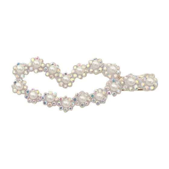 Shop Cute Girls Hair Clips With Fashion Pearl Design Kids Hair Pin