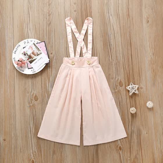 baby girl wide leg pants