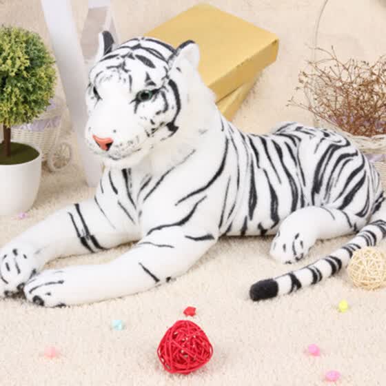 Shop Plush Tiger Toy Animal Giant Doll Pillow Stuffed Bolster Kids