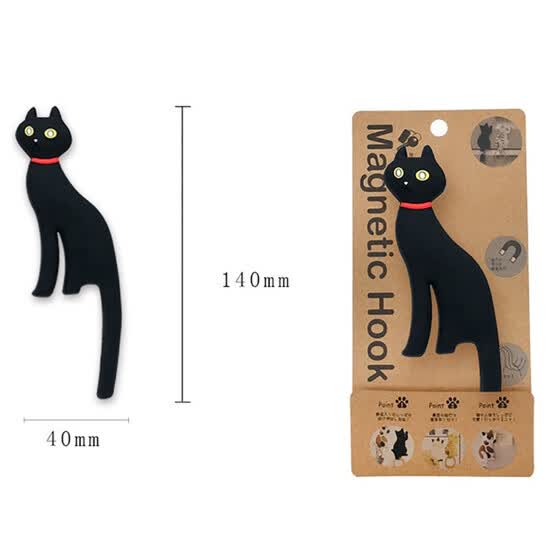 Shop Creative Fridge Magnet Cute Cat Wall Mount Keys Hook Magnetic Key Holder Magnet Rack Hooks Hanger Fridge Door Decor Online From Best Home Storage Organization On Jd Com Global Site