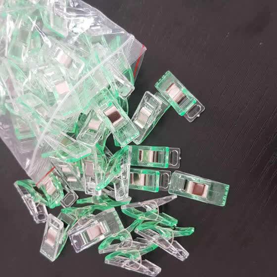 plastic fabric clips