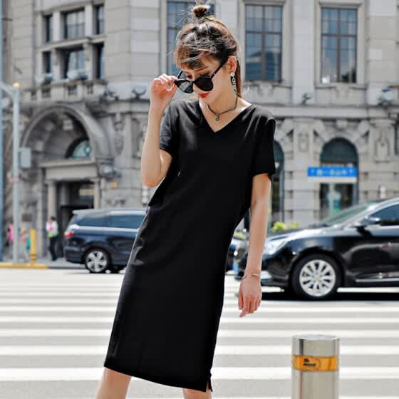 t shirt dress midi length